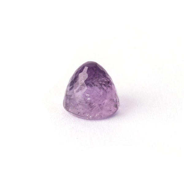 Amethyst, lavender medium, cone, faceted, round, 8mm