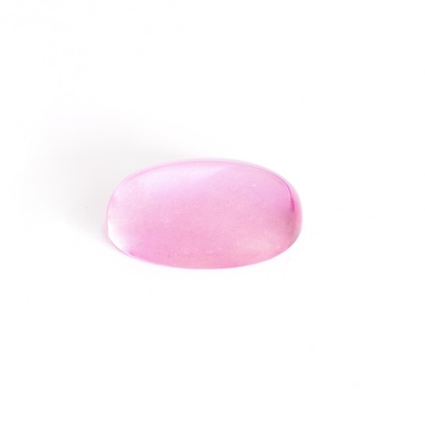 Topas, pink, Facettiert, oval, 10x8mm