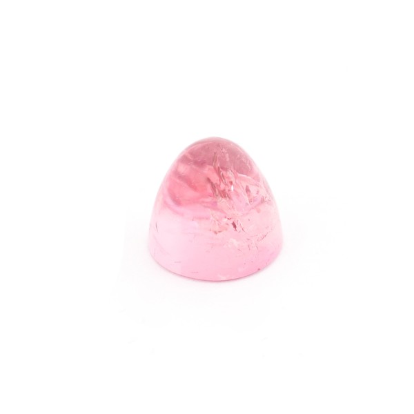 Turmalin, rosa, Kegel, glatt, oval, 11x10 mm