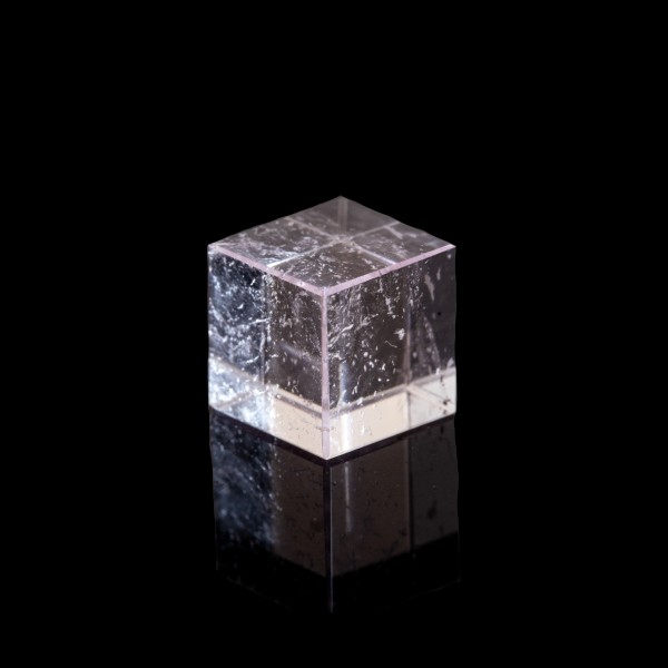 Morganit, rosa, Würfel, glatt, 11x11mm