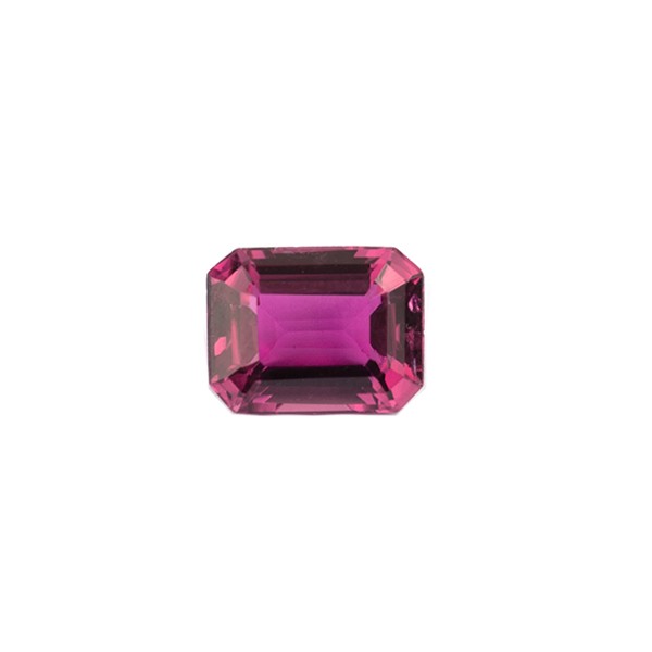 Turmalin, pink, 8'eck, facettiert, 9x7 mm