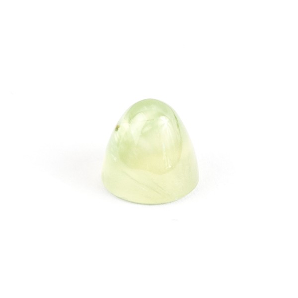 Prehnit, grün, Kegel, glatt, rund, 11 mm