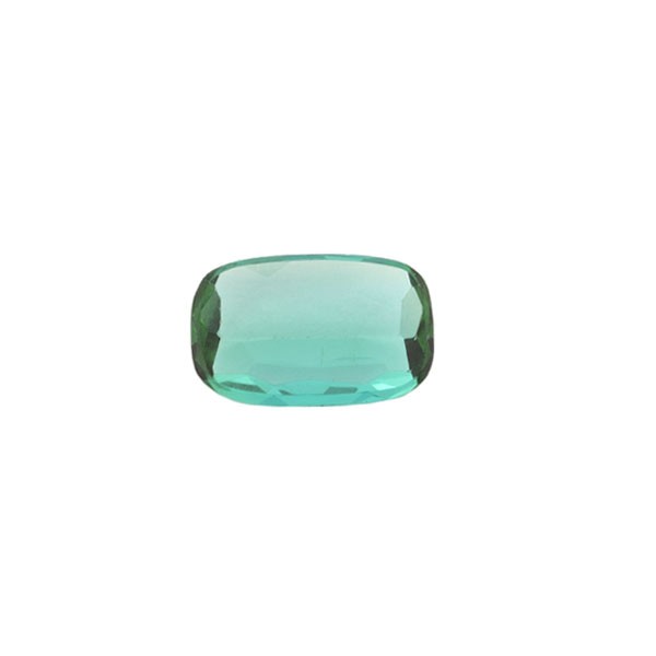 Turmalin, blau-grün, antik, facettiert, 11x7.3 mm