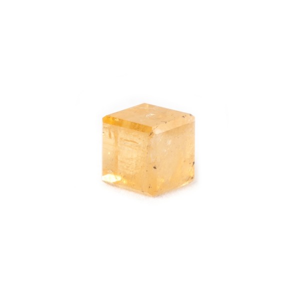 Imperial Topas, gelb, Würfel, glatt, 8.5x8.5mm