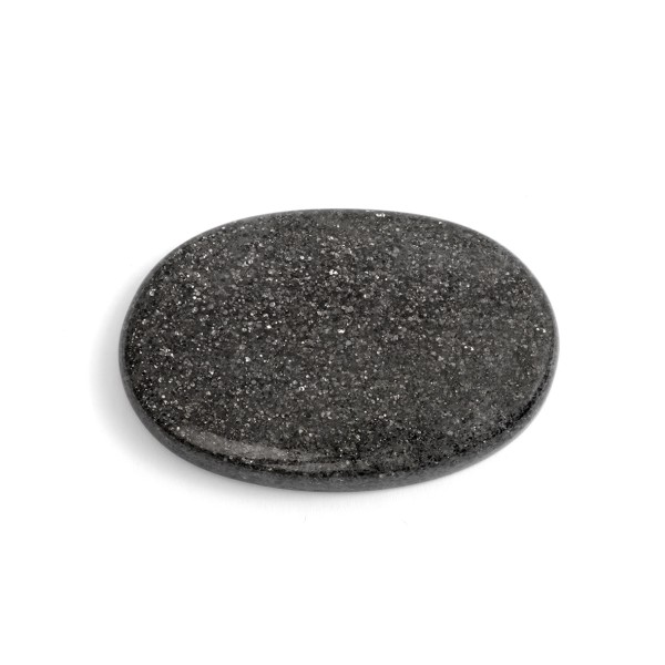 Sonnenstein, grau, Cabochon, oval, 42.5x28mm