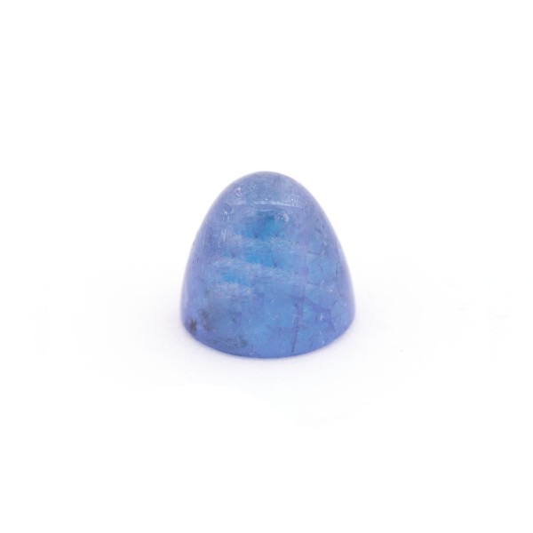 Tanzanite, blue, cone, smooth, round, 11 mm