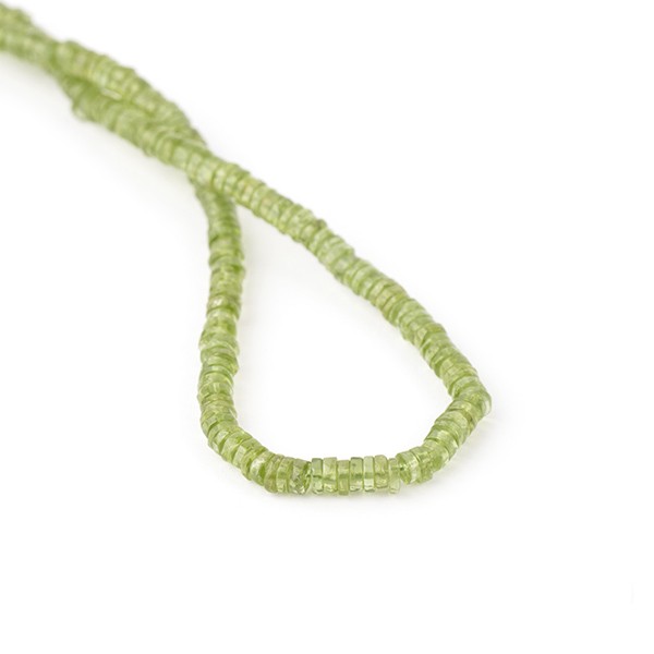 SK1495_Peridot, Strang, grün, Scheibe_Ø 5.5 mm