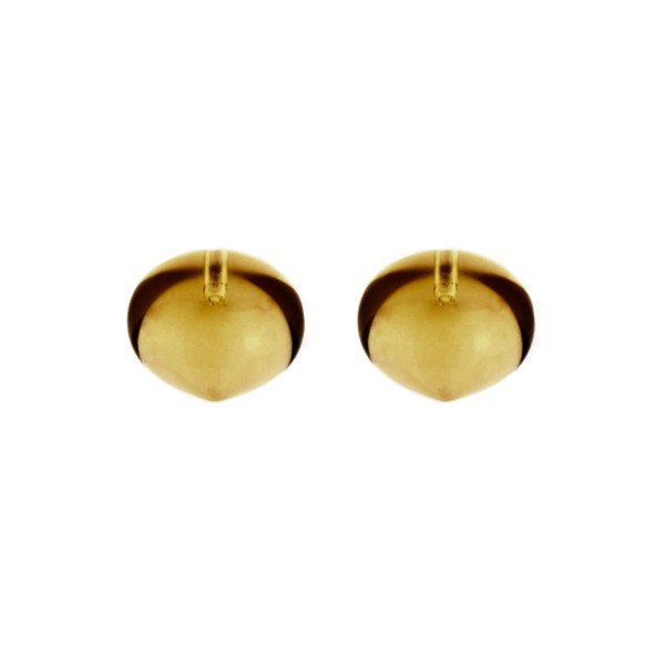 Champagnerquarz AA, champagner, Pampel, glatt, Zwiebelform, 13x11mm