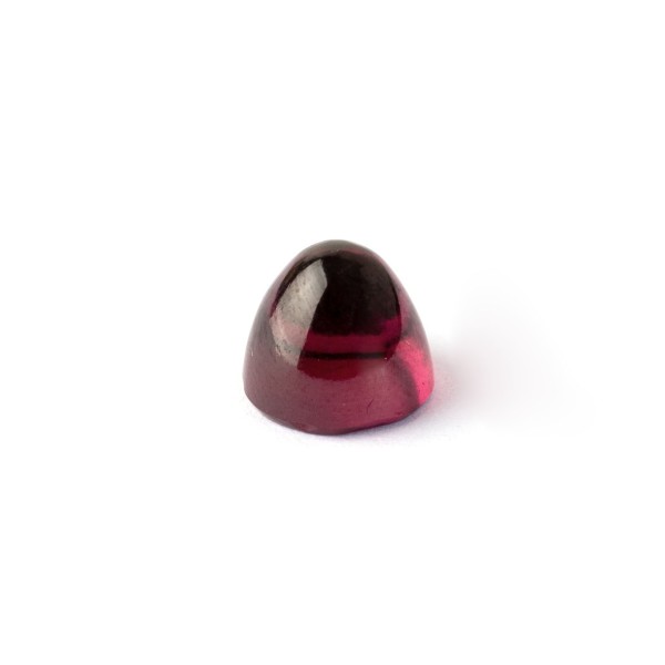 Rhodolith, rot, Kegel, glatt, rund, 8 mm