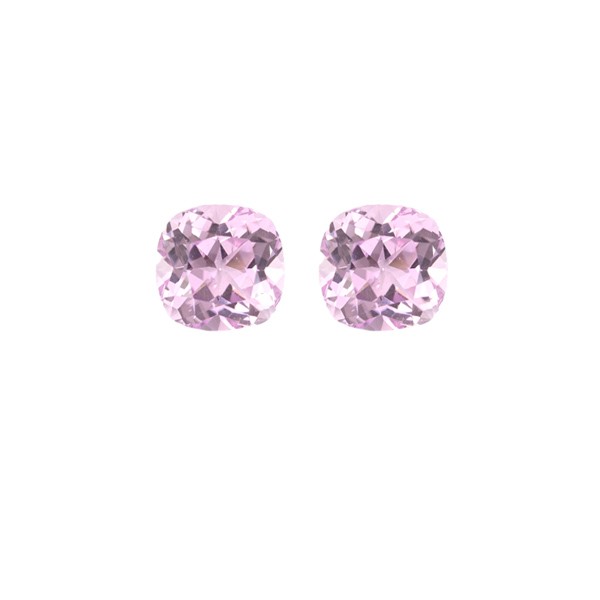 Kunzit, antik, facettiert, 10x10 mm