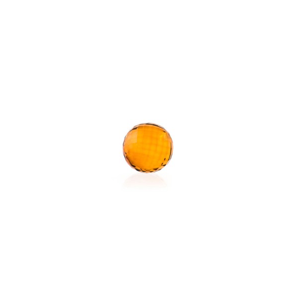 Bernstein (natur), cognacfarben, Kugel, facettiert, Ø 8mm