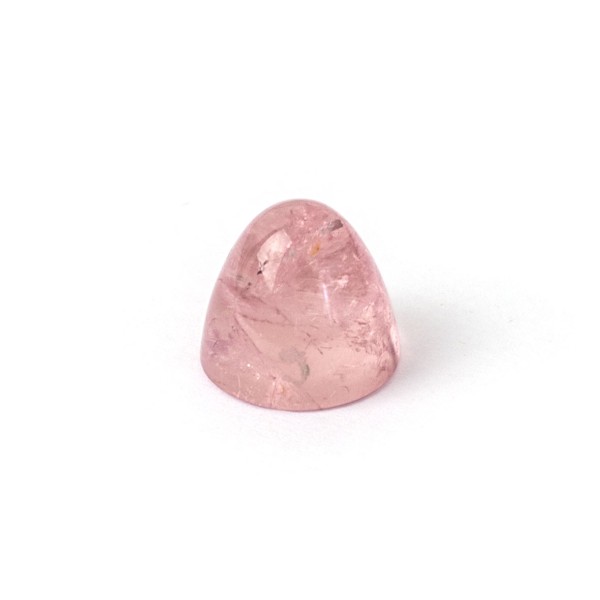 Tourmaline, rose, cone, smooth, round, 11 mm