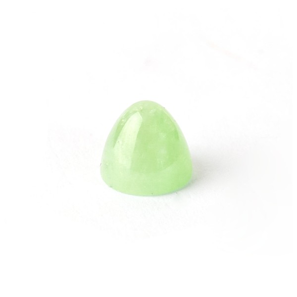Tsavorite, green, cone, smooth, round, 8mm