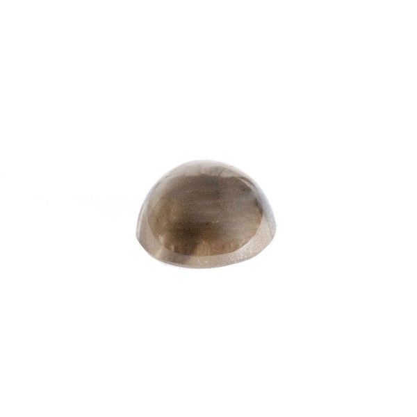 Rauchquarz, braun, Cabochon, rund, 8mm