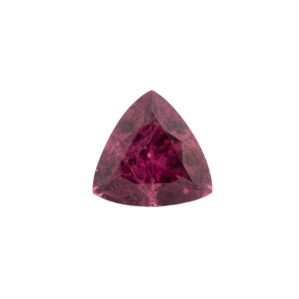 Tourmaline, pink, faceted, trillion, 9x9 mm