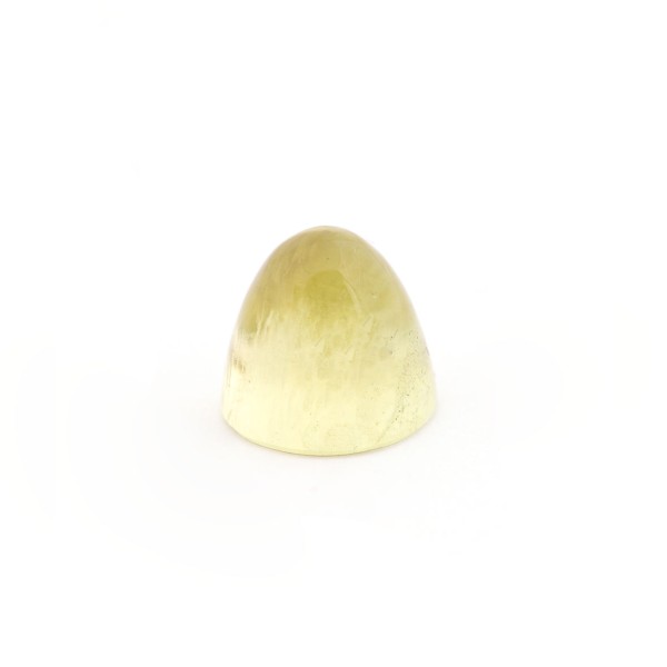 Beryl, green, cone, smooth, round, 11 mm