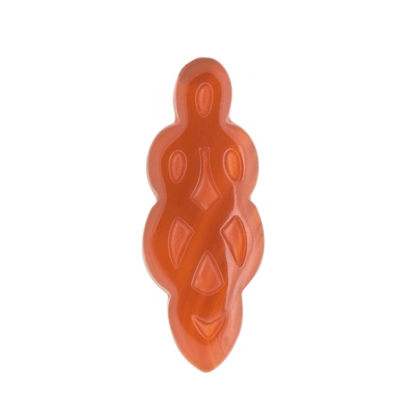 Achat, rot, graviert, Ornament, navette fancy, 40x15 mm