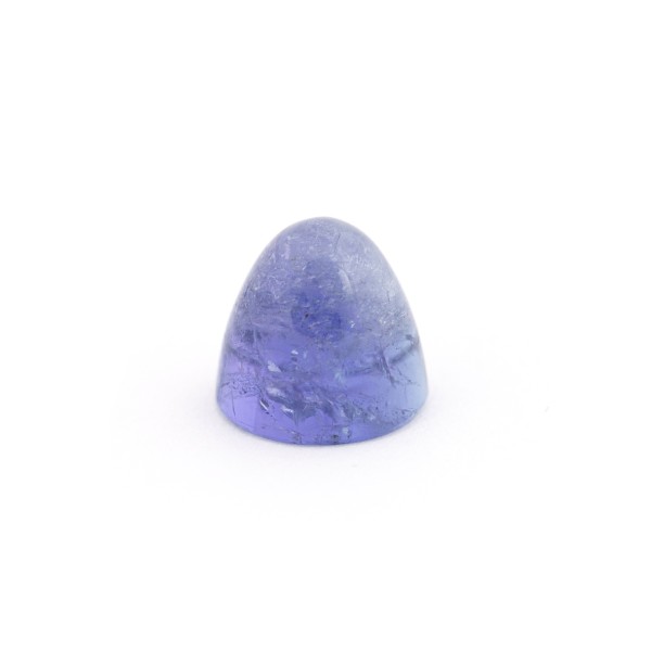 Tanzanite, blue, cone, smooth, round, 11 mm