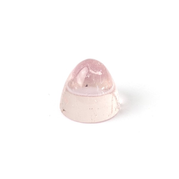 Morganit, rosa, Kegel, glatt, rund, 11 mm