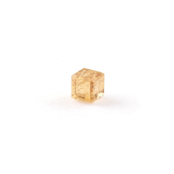 Imperial Topas, gelb, Würfel, glatt, 4x4mm