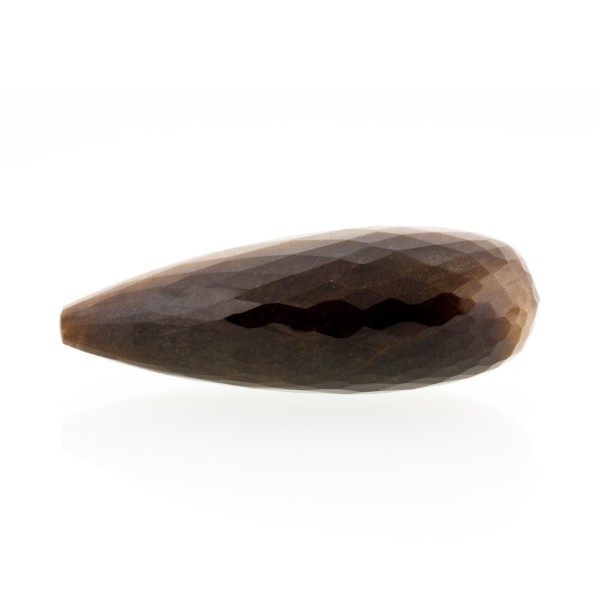 Tigerauge, braun, facettierte. Pampel, Harlekin, 40x18 mm