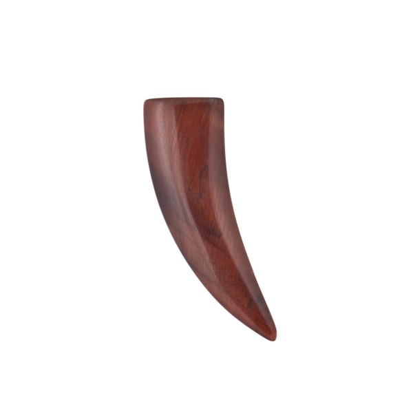 Tigerauge, rot, Tigerzahn, glatt, 25 x 10 x 5 mm