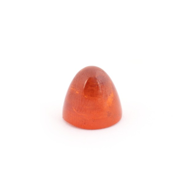 Mandarin-Granat, orange, Kegel, glatt, rund, 11 mm