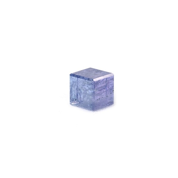 Tansanit, blau, Würfel, glatt, 7x7mm