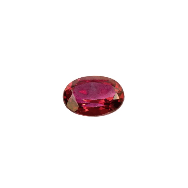Topas, pink, facettiert, oval, 7x5mm