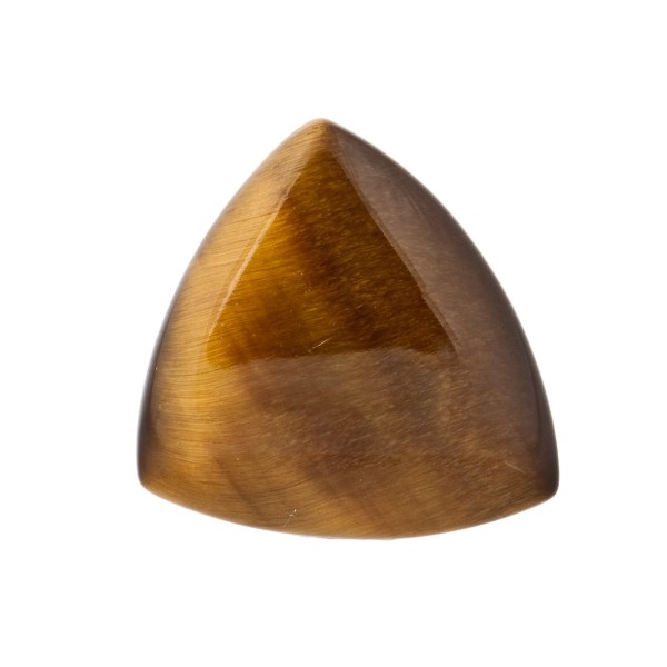 Tigerauge, braun, Trillion, Linse, glatt, 19x19mm